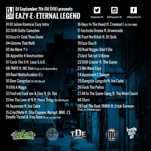 Eazy-E - Eternal Legend (BACK)