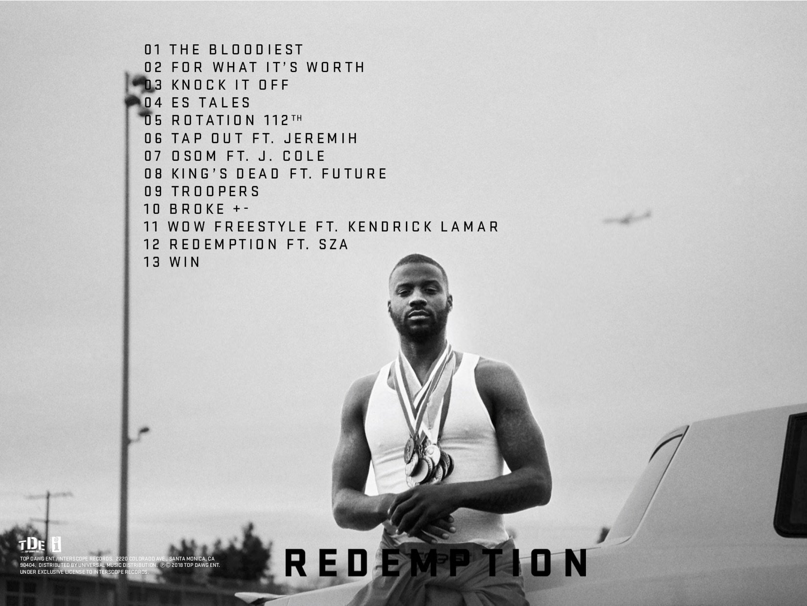 Jay Rock “Redemption” Album Tracklist & PreOrder (+ “Redemption